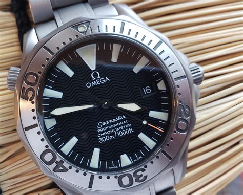 omega seamaster 300 titanium black|omega seamaster 300 quartz.